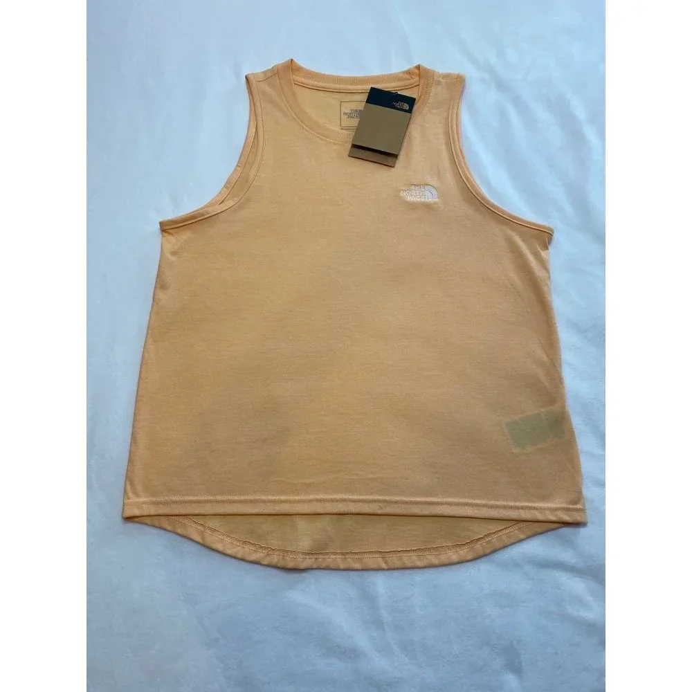 NWT The North Face Women's Simple Logo Tri-Blend Tank Top Size Medium